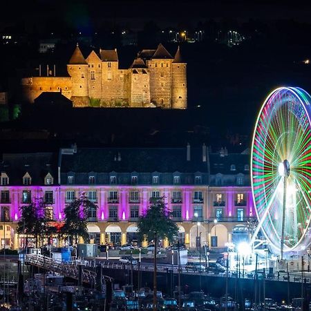 L Effet Mer 70M2 Avec 2 Chambres Doubles Avec Parking 1 Voiture Gratuit, Netflix Disney Plus Disponible Lits Faits A L Arrive Serviettes De Toilettes Fournies Dieppe Bagian luar foto